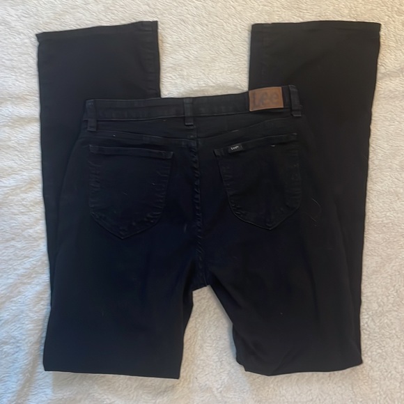 Lee jeans black 8 M boot cut mid rise - Picture 8 of 15